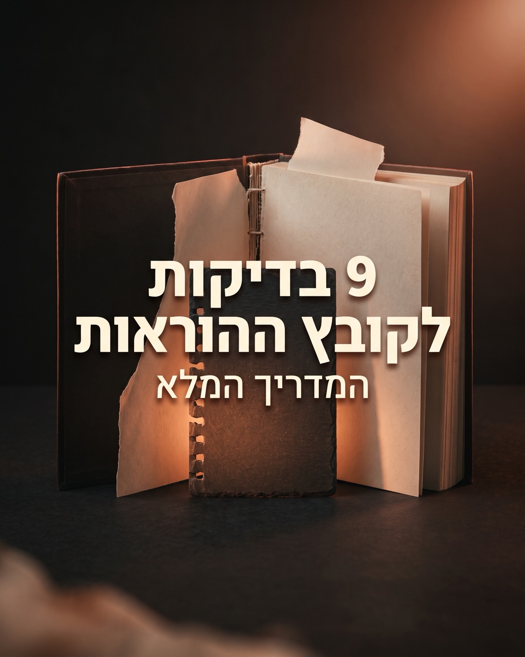 9 בדיקות לקובץ ההוראות
