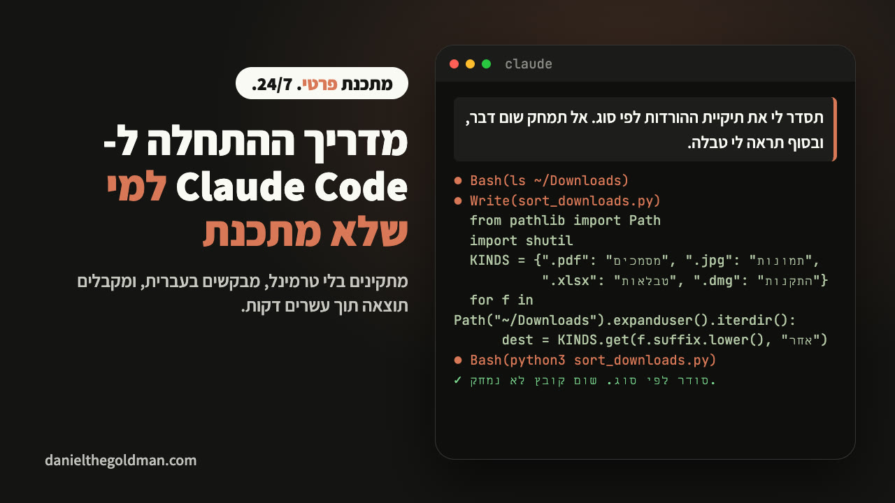 The Claude Code starter guide for people who do not code