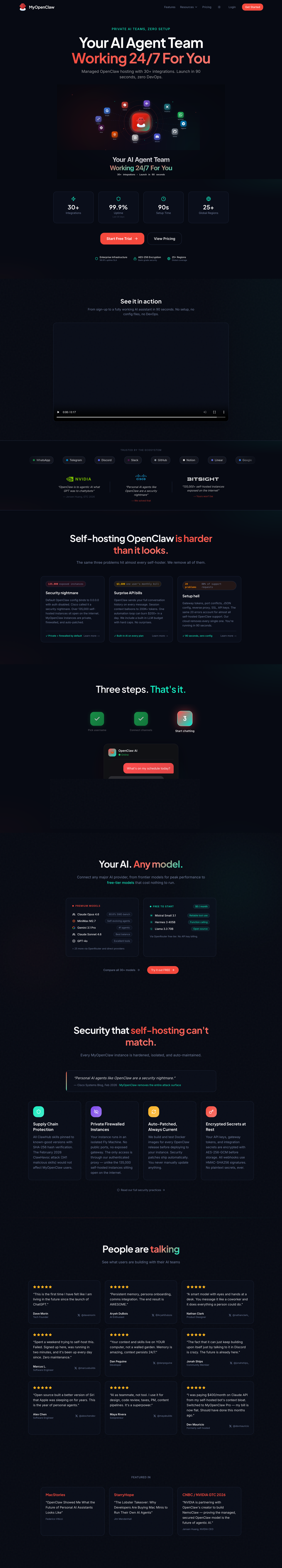 MyOpenClaw full page